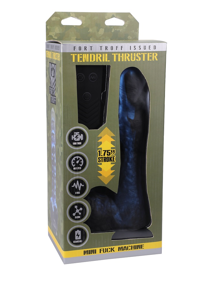 Fort Troff Tendril Thruster Black/Blue - Club X