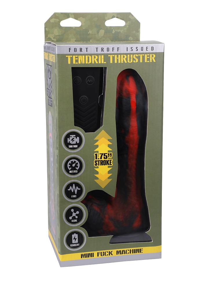 Fort Troff Tendril Thruster Black/Red - Club X