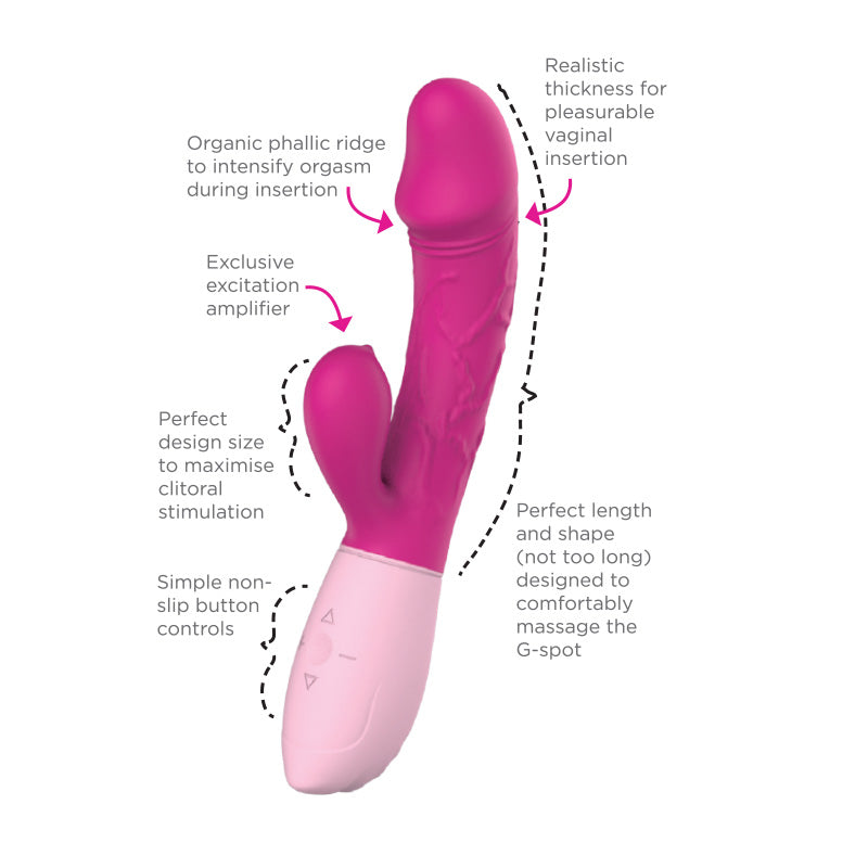 Magic Touch Perfect Rabbit Vibrator - Club X