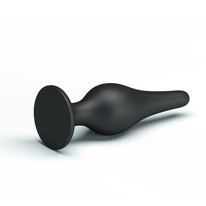 Pretty Love - Silicone Butt Plug (Black)  - Club X