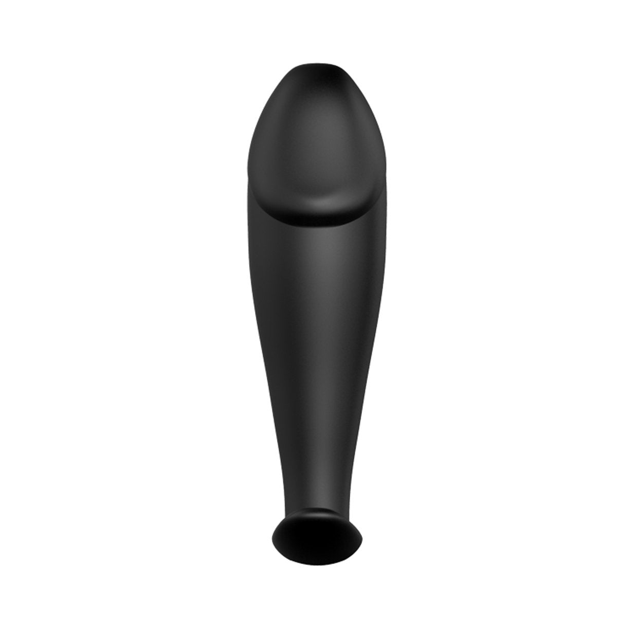 Pretty Love - Vibrating Penis Butt Plug w/ Remote (Black)  - Club X