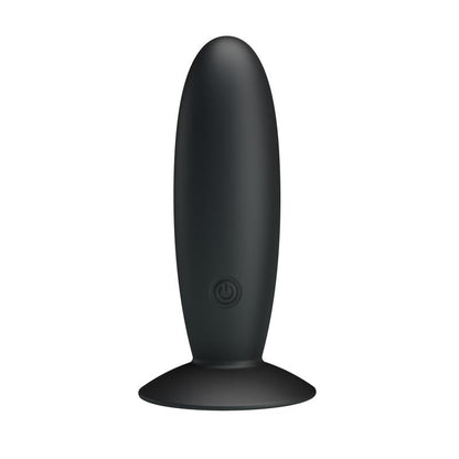 Pretty Love - Butt Plug Massager (Black)  - Club X