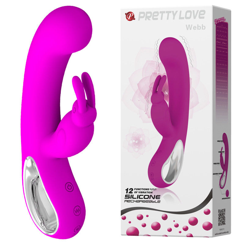 Pretty Love - Webb Vibrator (Pink)  - Club X