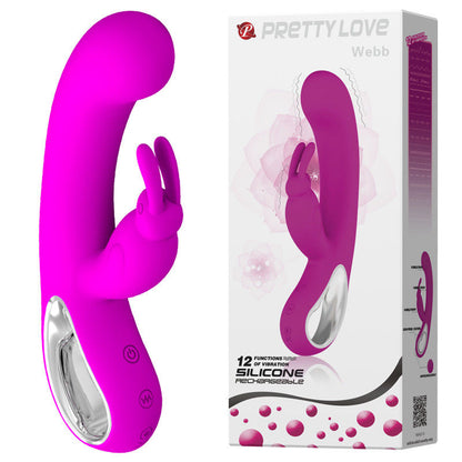 Pretty Love - Webb Vibrator (Pink)  - Club X