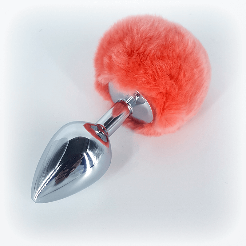 Echo Stainless Steel Bullet Head Peach Rabbit Tail Plug  - Club X